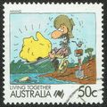 Australia 1988 Living Together 50c Multicoloure...