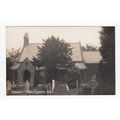 The Church Crawley Down Postcard RP West Sussex