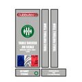 Tabletop Football Subbuteo Box Label AS Saint E...