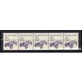 2262 17.5c Race Car Very Fine MNH Dry Gum PNC 1...