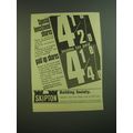 1968 Skipton Building Society Ad - Special Investment Shares