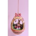 Easter Bunny Garden Egg Hanging Ornament Vintag...