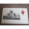 C.W Faulkner Postcard - Hereford Cathedral & He...
