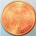 Horizon. $2 Casino Token. Lake Tahoe, NV. J98.