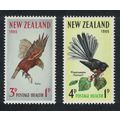 New Zealand Kaka Collared Grey Fantail Birds 2v...
