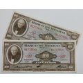 Mexico 100 Pesos 1963 Miguel Hidalgo Lot 2 cons...