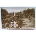 1949 postcard Pleasure Gdns.& War Memorial, Bou...
