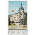 1960 postcard Interlaken, Grand Hotel Viktoria