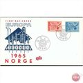 Norway FDC 1965 - SG 581/582 - Europa CEPT