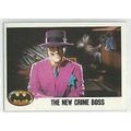 BATMAN base card # 46 THE NEW CRIME BOSS (1989)