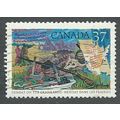 CAN 1988 37c 'EXPLORATION OF CANADA (3RD SERIES...