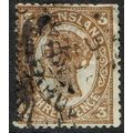 Queensland 1897 3d Brown SG240 GU