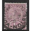 JAMAICA 1889 1d PURPLE & MAUVE SG 27 FINE USED
