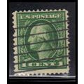 Used 405 1c George Washington Barely Clears K2961