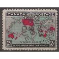 Canada 1898 SG167 2c Greenish-Blue XMAS Fine Us...
