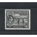 Turks&Caicos.SG194 1/4d Raking Salt (Black).Mou...