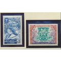 Algeria Stamps Scott #380 To 381, Mint Never Hi...