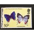 Belize 1974 50c Lycaenidae Unmounted Mint NHM S...