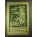 1903 Swift's Premium Hams and Bacon Ad - Ready