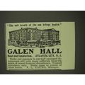 1908 Galen Hall Hotel and Sanatorium Ad - Salt ...