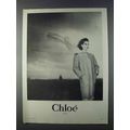 1980 Chloe Paris Women's Fashion Ad