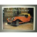 1983 Antique & Classic Automotive 1937 Jaguar SS 100 Ad