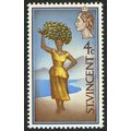 St. Vincent 1965 Definitive Issue 4c Multicolou...