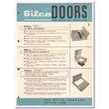 BILCO COMPANY 1954 Celladoors scuttles hatchway...