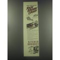 1945 Kitchen Bouquet Ad - Here's how to make rich brown gravy