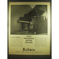 1936 Baldwin Pianos Ad - True progress never pa...
