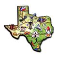 Texas the Lone Star State Artwood Jumbo Fridge ...