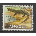ANGOLA 1953 ANGOLAN FAUNA 40c CROCODILE SG 491 ...