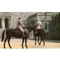 Nancy Of President Reagan Rides With Prince Phi...