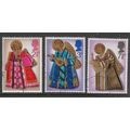 GREAT BRITAIN 1972 CHRISTMAS SG 913 / 915 SET 3...