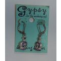 925 Authentic Sterling Silver Gypsy Key Cross P...