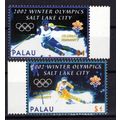 Palau 678-679 MNH Olympics Sports Games Skier Z...