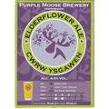 UNUSED PUMP CLIP FRONT - PURPLE MOOSE BREWERY (...