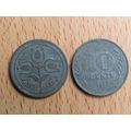 Netherlands 1942 10 Cents Coin