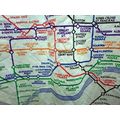 London Underground 1933 map SHOWER CURTAIN disu...