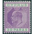 Cyprus 1904 30pa purple & green SG63 unused