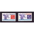 CANADA 1974 U.P.U SG 790 / 791 SET 2 VALS U/M M...