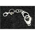 Shade Grey Jewellery Tibetan Silver Handcuff Bracelet Charm Pendant 519