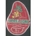 Sierra Leone 1965 - SG381 - 5c silver on red - ...