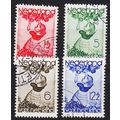 NIEDERLANDE NETHERLANDS [1935] MiNr 0287-90 ( O...