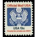 O129 13c Eagle Fine MNH G0615