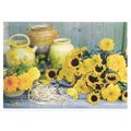 POTS AND FLOWERS.. French used postcard 2005 po...