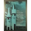 1963 Lockheed Polaris Missile Ad - The First 6 Years