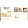 Dominica FDC 1982 - SG821/23 - 21st birthday of...