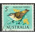 Australia 1966 Decimal Currency 5c Brown Yellow...
