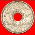 OLD TYPE★FRANCE★5 CENTIMES 1920! RARE IN UNCOMM...